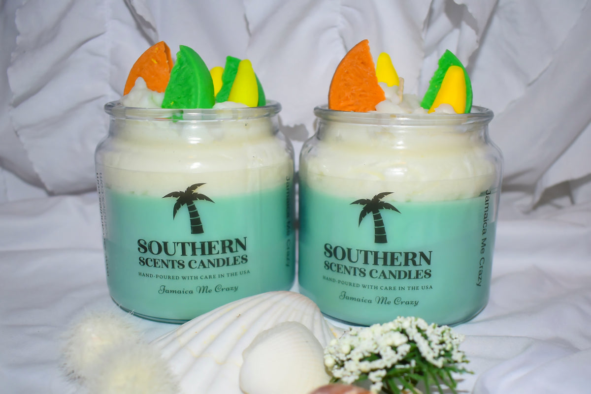 Jamaica Me Crazy Scented Freshies 2-Pack, Lone Star Candles, A Delightfully  Whimsical Summer Favorite, 2-Color Palm Tree and Pineapple, Air Freshener